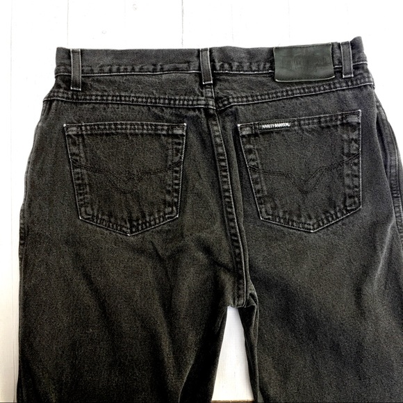 Harley-Davidson Denim - Harley Davidson black straight cut jeans 12R women